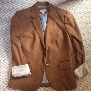 J. Crew Factory Camel Blazer
